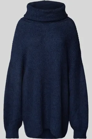 Lena Gercke Sweter z dzianiny o kroju oversized z golfem model ‘Juna’