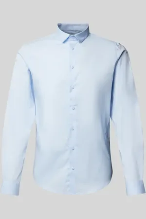 Casual Friday Koszula casualowa o kroju slim fit z kołnierzykiem typu kent model ‘Palle’