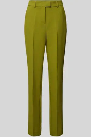 B YOUNG Spodnie materiałowe o kroju regular fit w kant model ‘Denoa’