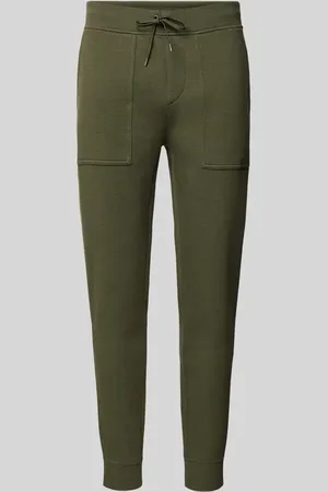 Ralph Lauren Spodnie dresowe o kroju slim fit z nakładanymi kieszeniami