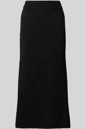 SELECTED Spódnica z dzianiny z elastycznym pasem model ‘GABELLA’