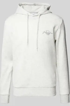 JACK & JONES Bluza z kapturem i nadrukiem z logo model ‘FERRIS’