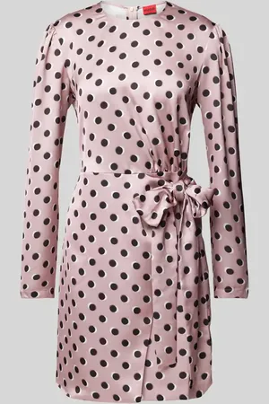 HUGO BOSS Sukienka mini w kopertowym stylu model ‘Keyata’