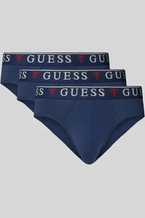 Guess Slipy z elastycznym paskiem z logo model ‘BRIAN’