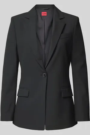 HUGO BOSS Żakiet o kroju slim fit z zapięciem na guzik model ‘Atenia’