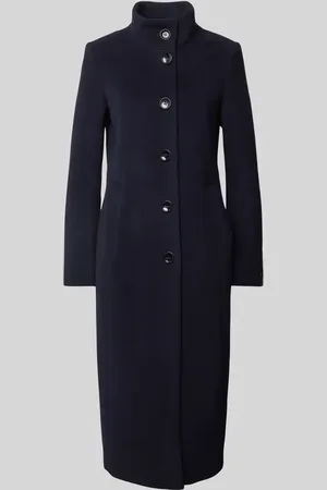Milo Coats Płaszcz wełniany o kroju slim fit ze stójką model ‘Elsa’
