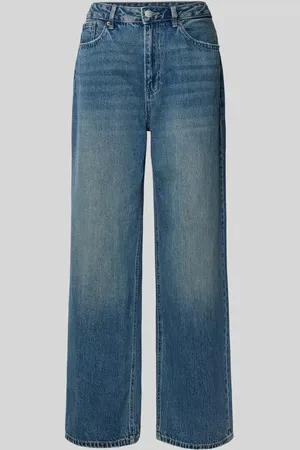 VERO MODA Jeansy z szeroką nogawką i wysokim stanem model ‘TOKEY’