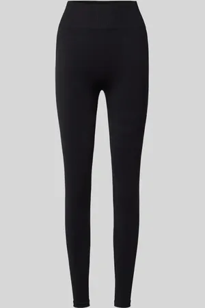 Stronger Legginsy sportowe z nadrukiem z logo