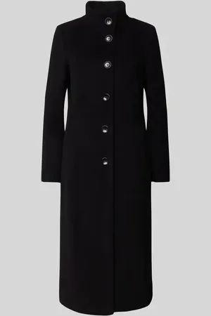 Milo Coats Płaszcz wełniany o kroju slim fit ze stójką model ‘Elsa’