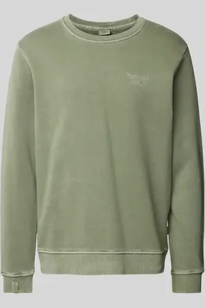 Pepe Jeans Bluza z wyhaftowanym logo model ‘Aris Crew’