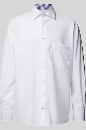 ETERNA Koszula biznesowa o kroju modern fit z kieszenią na piersi