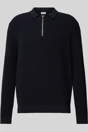 Only & Sons Sweter z dzianiny z krótkim zamkiem błyskawicznym model ‘MATTEO’