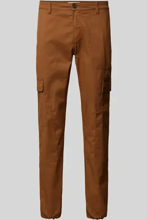 Blend Spodnie cargo z elastycznymi wykończeniami
