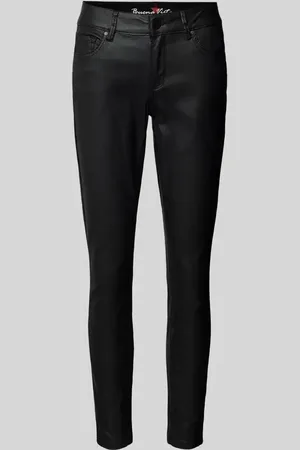 Buena Vista Spodnie o kroju skinny fit z imitacji skóry model ‘Italy’