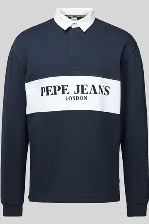 Pepe Jeans Bluza z kołnierzykiem polo model ‘Joey’