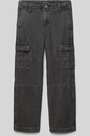 JACK & JONES Jeansy o kroju regular fit z naszywką z logo model ‘CHRIS’
