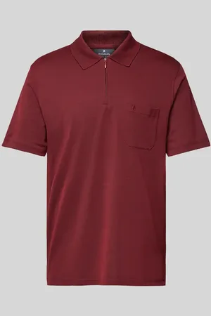 Ragman Koszulka polo o kroju regular fit z kieszenią na piersi