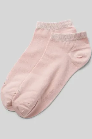 Calvin Klein Krótkie skarpety z detalem z logo w zestawie 2 szt.