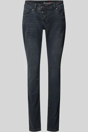 Buena Vista Jeansy o kroju slim fit z 5 kieszeniami model ‘Malibu’