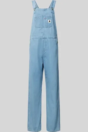 Carhartt Ogrodniczki o kroju regular fit z naszywką z logo model ‘BIB’