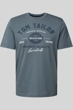 TOM TAILOR T-shirt o kroju regular fit z rękawem o dł. 1/2 z czystej bawełny