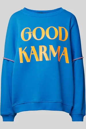 miss goodlife Bluza o kroju oversized z nadrukiem z logo