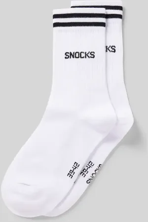 Snocks Skarpety z wyhaftowanym logo model ‘Retro’