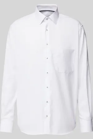 ETERNA Koszula biznesowa o kroju comfort fit z kołnierzykiem typu kent