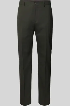 SELECTED Spodnie materiałowe o kroju slim fit w kant model ‘NEIL’