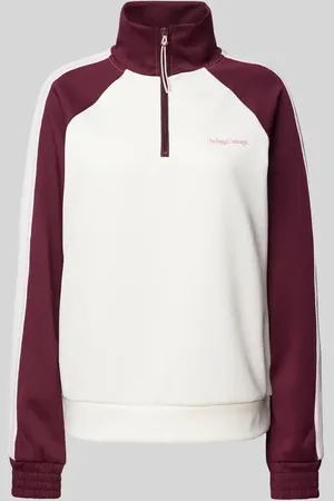 TheJoggConcept Bluza z zapinanym kołnierzem model ‘SIMA’