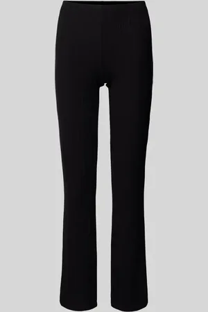 VERO MODA Legginsy o rozkloszowanym kroju z efektem prążkowania model ‘LORRY’