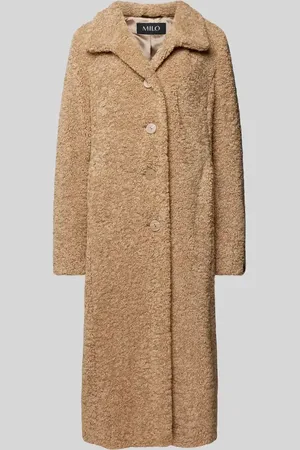 Milo Coats Płaszcz z wykładanym kołnierzem model ‘Flo’