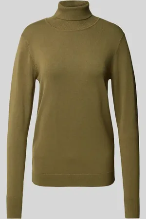 B YOUNG Sweter z dzianiny z golfem model ‘Morla’