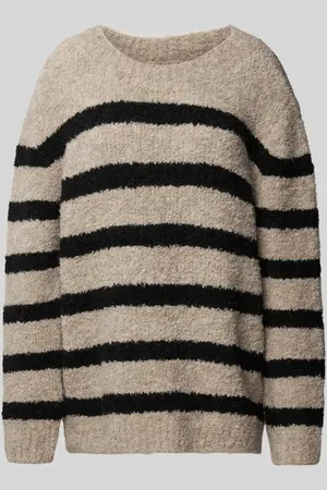 Smith and Soul Sweter z dzianiny o kroju oversized z okrągłym dekoltem