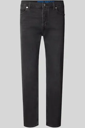 Hugo Blue Jeansy o kroju slim fit z zapięciem na guzik model ‘Brody’