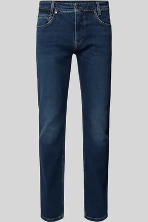 Mac Jeansy o kroju straight fit z 5 kieszeniami model ‘Arne’