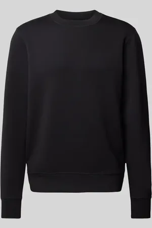 Casual Friday Bluza z prążkowanymi wykończeniami model ‘Sebastian’