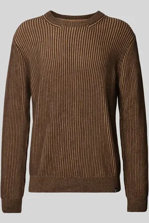 Armedangels Sweter z dzianiny z prążkowanymi wykończeniami model ‘ANDRAAS’