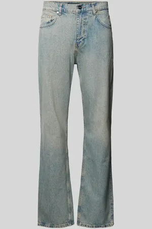 EightyFive Jeansy o kroju straight fit z efektem znoszenia