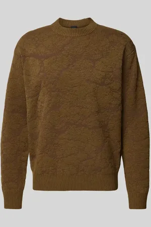 HUGO BOSS Bluza z fakturowanym wzorem model ‘Kratere’