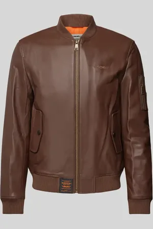 original bombers Kurtka z imitacji skóry