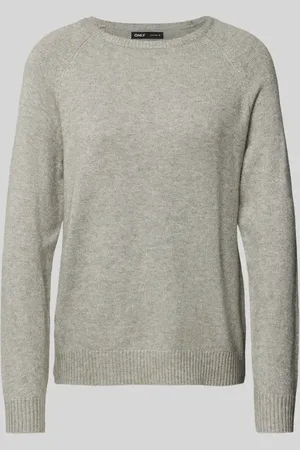 ONLY Sweter z dzianiny z okrągłym dekoltem model ‘LESLY’