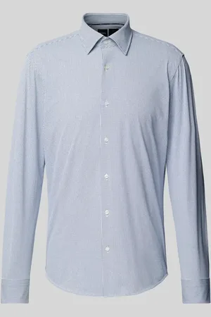 HUGO BOSS Koszula biznesowa o kroju regular fit z kołnierzykiem typu kent model ‘Joe’
