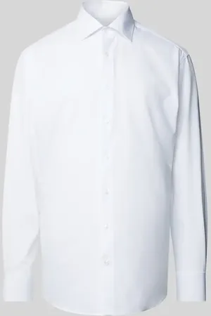 ETERNA Koszula biznesowa o kroju Modern Fit z kołnierzykiem typu kent