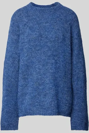 Noisy May Sweter z dzianiny z prążkowanymi wykończeniami model ‘SUTTON’