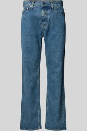 Calvin Klein Jeansy z prostą nogawką i 5 kieszeniami