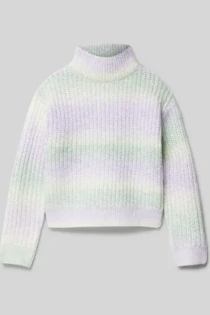 TOM TAILOR Sweter z dzianiny o kroju regular fit z cieniowaniem