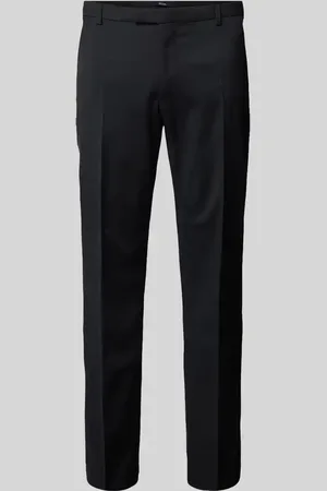 JOOP! Spodnie do garnituru o kroju slim fit w kant model ‘Brad’
