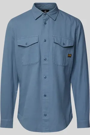 G-Star Koszula casualowa o kroju slim fit z kołnierzykiem typu kent