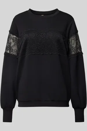 soyaconcept Bluza z obszyciem koronką model ‘BANU’